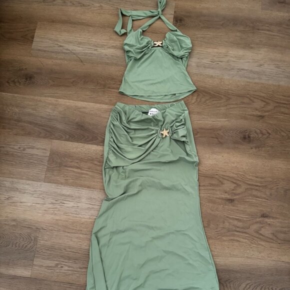 Hello Molly Starfish Matching Set - Green - Picture 5 of 8